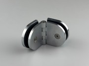 Bracket - Round Adjustable Angle Wall Mount - Satin Chrome